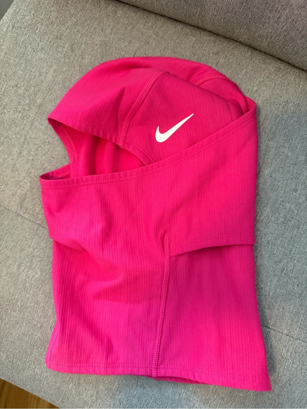 Nike Bright Pink Hooded Balaclava Hat